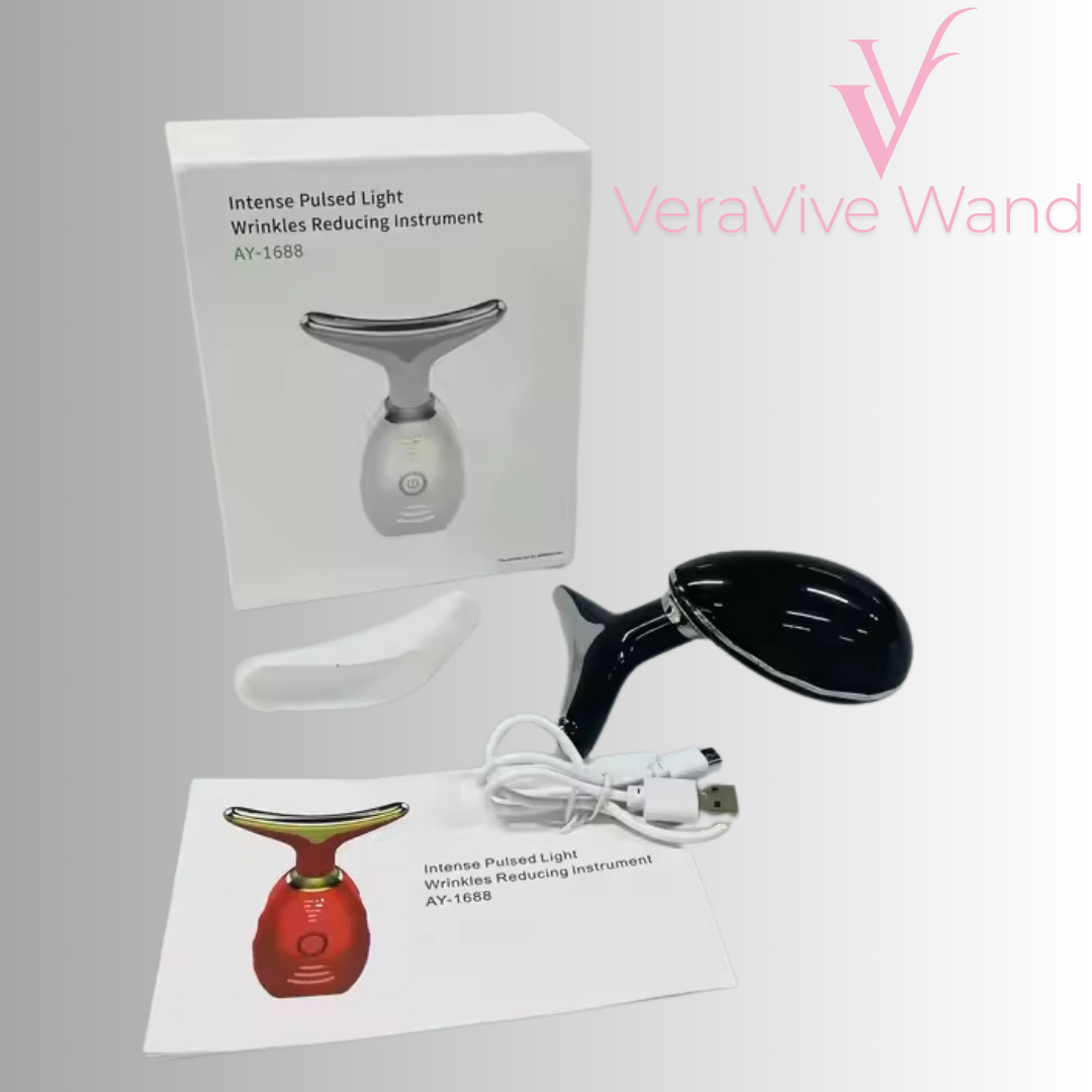 VeraVive™ 7-in-1 LED light therapy wand