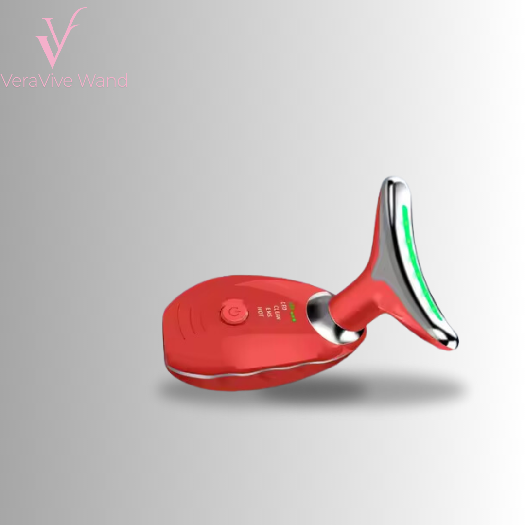 VeraVive™ 7-in-1 LED light therapy wand